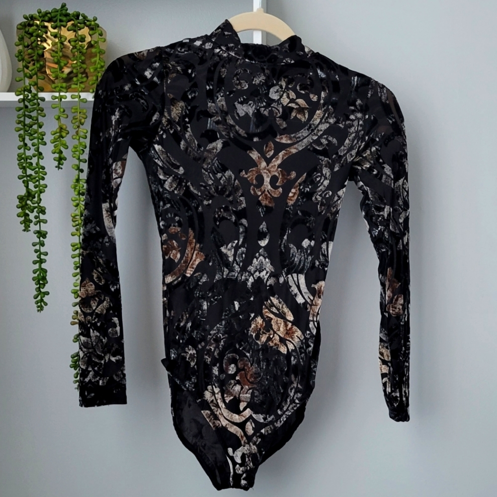 Sheer Tribal Bodysuit